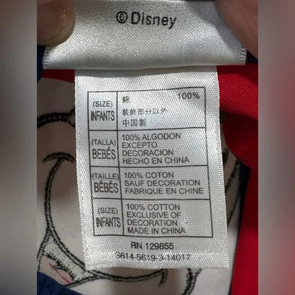 Vintage Disney Parks Mickey Mouse Ears Hat Baseball Cap baby boy toddler 3D - Picture 5 of 8